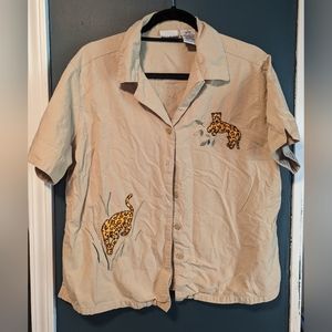 Button-up Safari Shirt